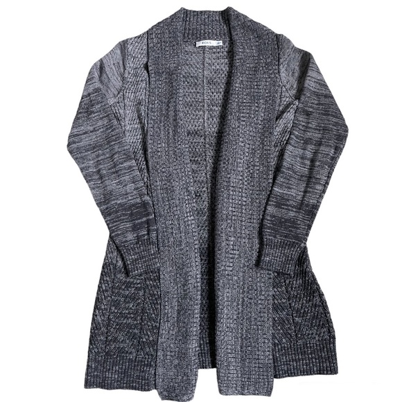 RICKI’S Knit Cardigan Sweater Ombré Grey Size XS - Picture 1 of 6